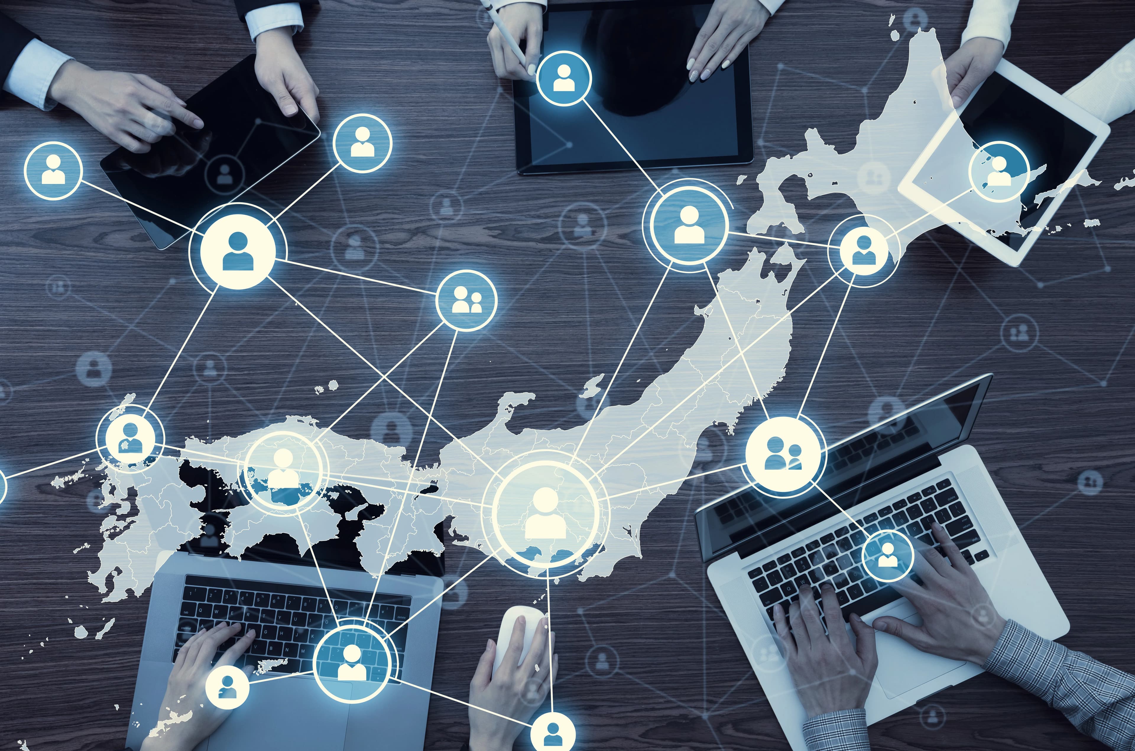 日本全国に広がる劇場ネットワーク